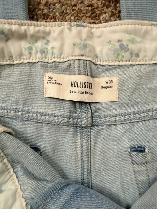 Hollister Light Blue Bootcut Women's Jeans - Picture 2 of 5